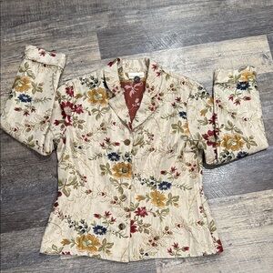 Monterey Bay Floral Embroidered Jacket